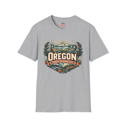 Oregon State Pride Unisex Softstyle T Shirt State Pride Graphic Tee Collections FS03