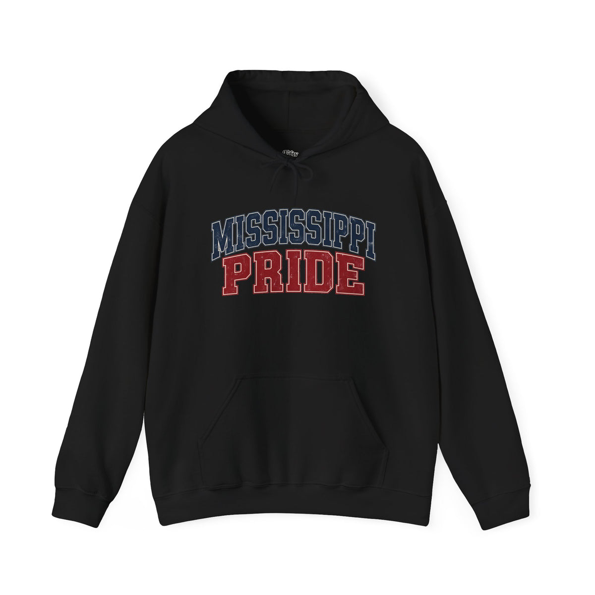 Mississippi Pride Unisex Hoodie State Name Graphic