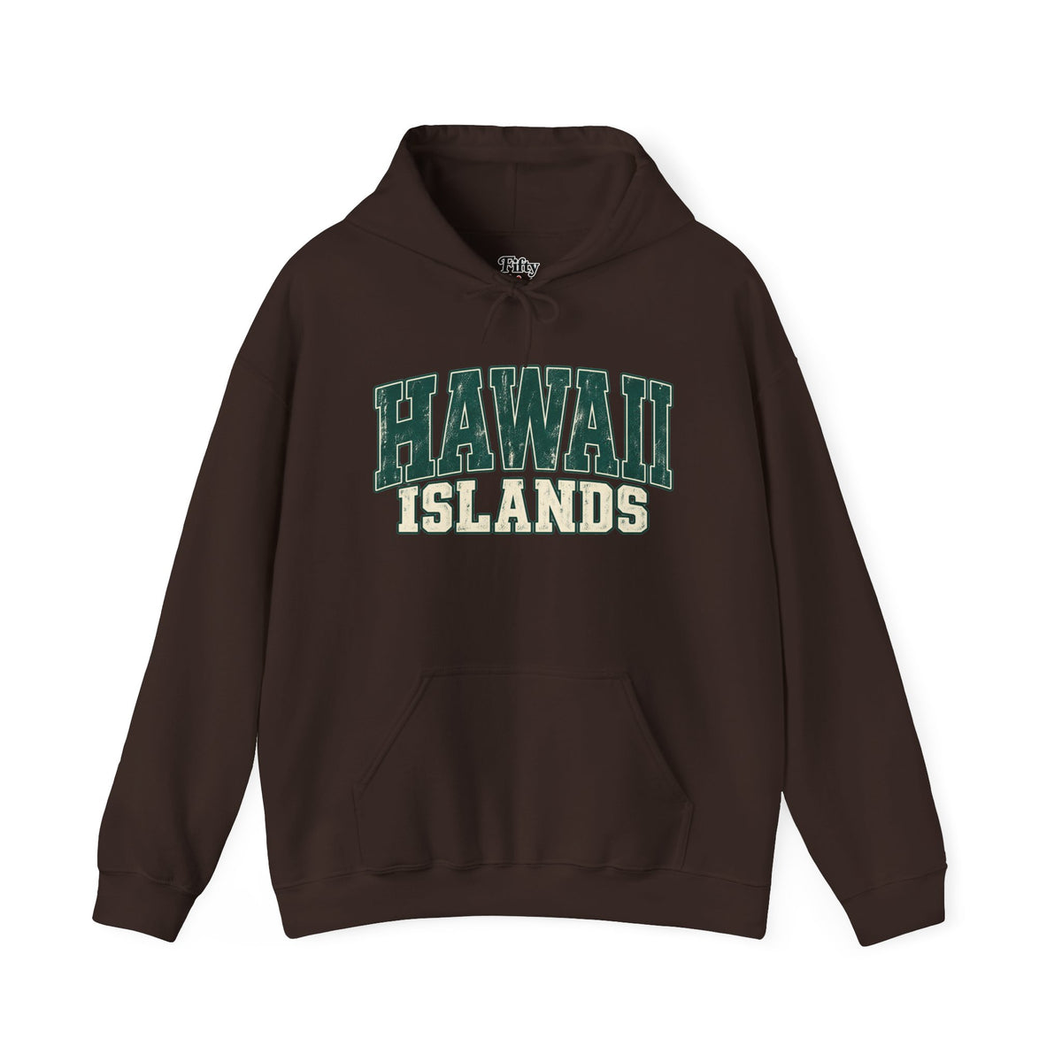 Hawaii Islands Unisex Hoodie State Name Graphic