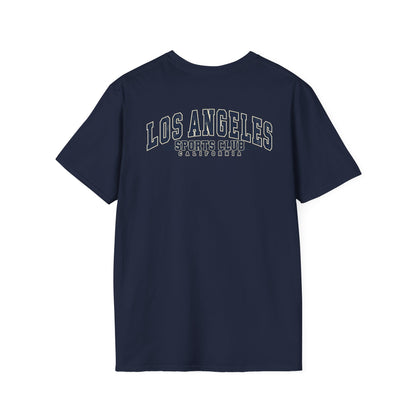 Distressed Los Angeles Sports Club Logo Unisex Softstyle Graphic Tee