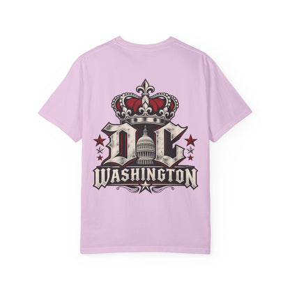 Washington DC Crown Unisex Comfort Color 1717 Streetwear Graphic Tee