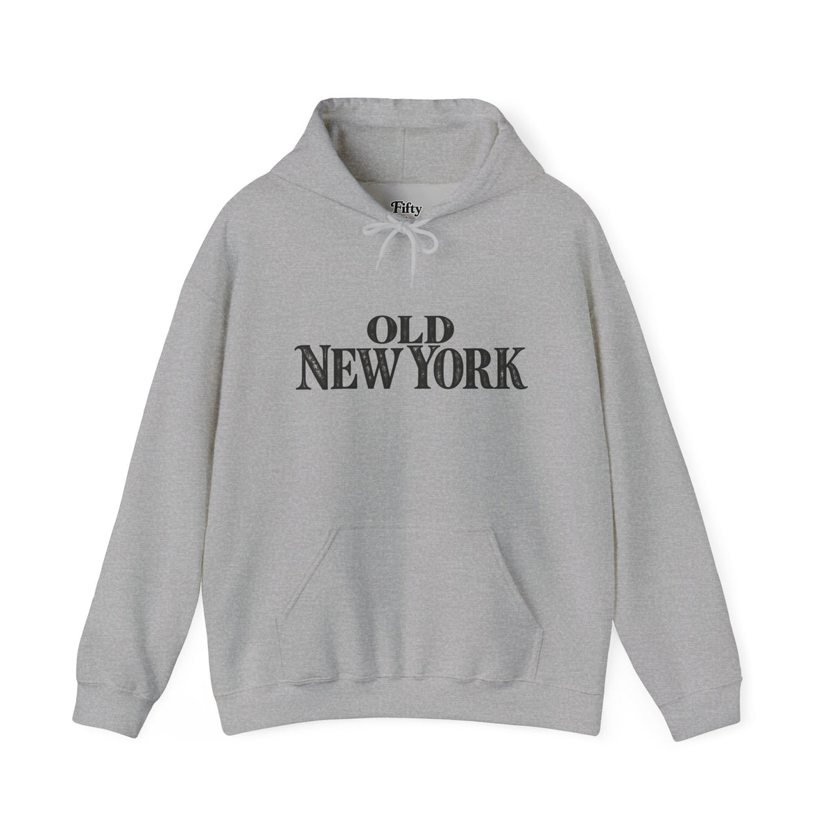 Old New York Unisex Hoodie State Name Graphic