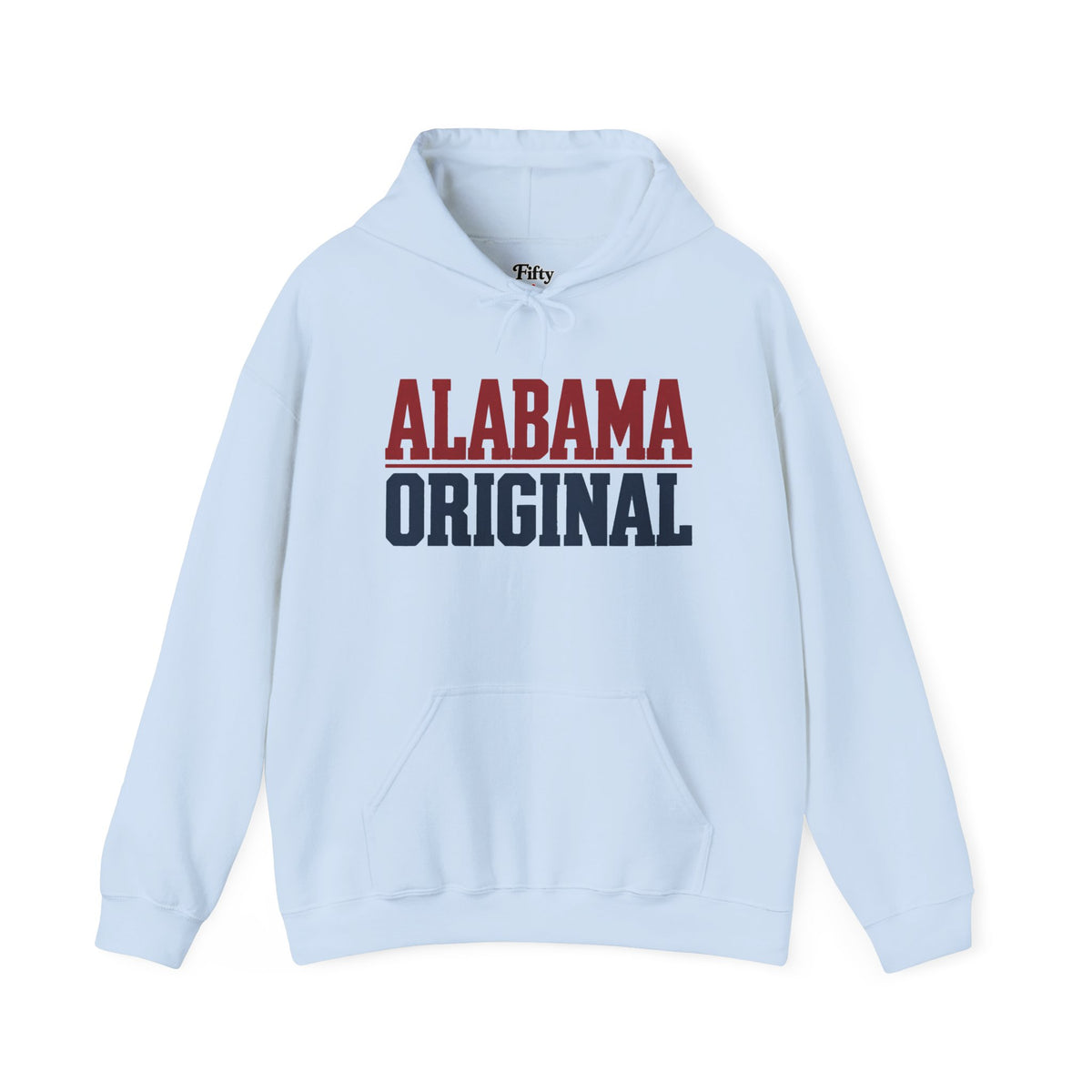 Alabama Original Unisex Hoodie State Name Graphic