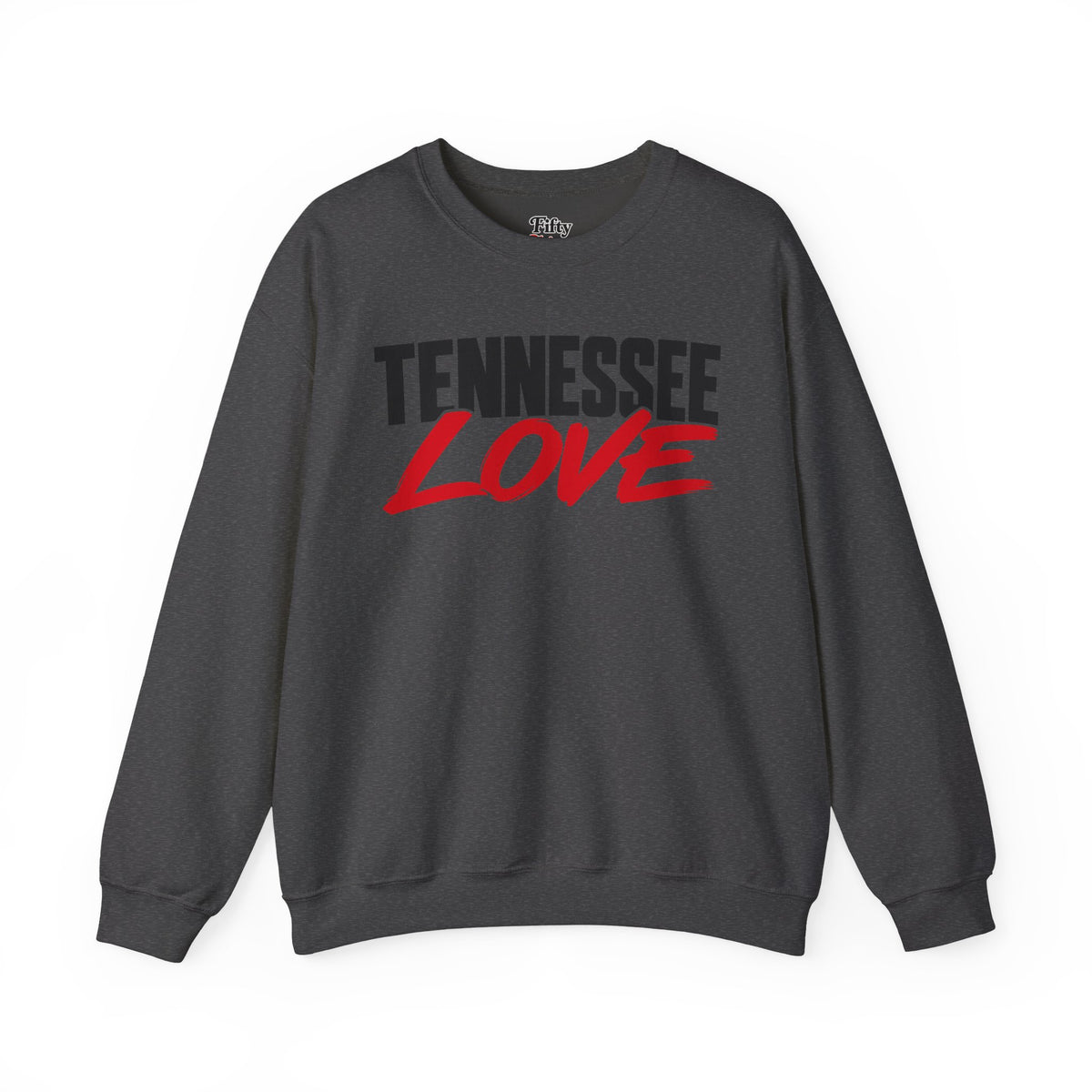 Tennessee Love Unisex Crewneck Sweatshirt State Name Graphic