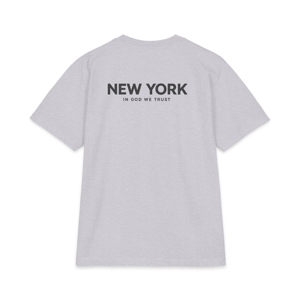 New York All State In God We Trust Unisex Max Heavyweight Short Sleeve