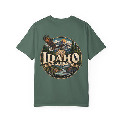 Idaho Expedition Society Unisex Comfort Color 1717 Streetwear Graphic Tee