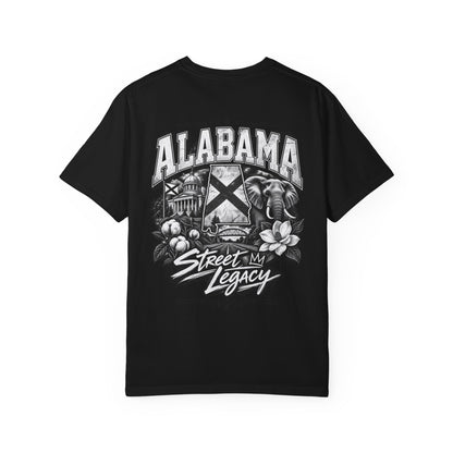 Alabama Street Legacy Unisex Comfort Color 1717 Streetwear Graphic Tee