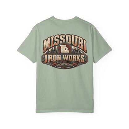 Missouri Iron Works Unisex Comfort Color 1717 Streetwear Graphic Tee
