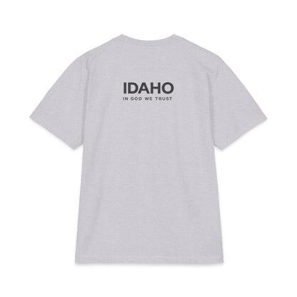 Idaho All State In God We Trust Unisex Max Heavyweight Short Sleeve