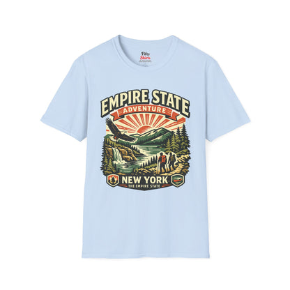 New York Empire State Unisex Softstyle T Shirt State Pride Graphic Tee Collections FS03