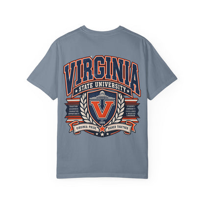 Virginia State University Unisex Comfort Color 1717 Streetwear Graphic Tee
