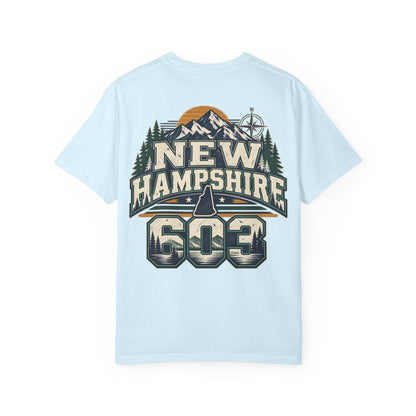 New Hampshire 603 Unisex Comfort Color 1717 Streetwear Graphic Tee