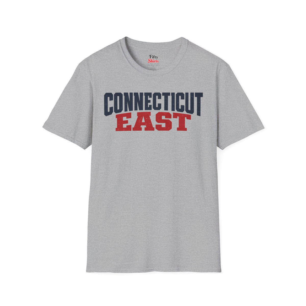 Connecticut East Unisex Softstyle T Shirt State Name Graphic Tee