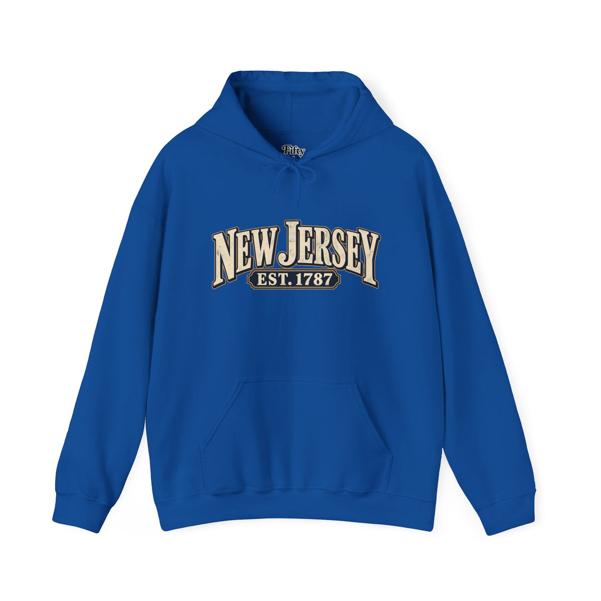 New Jersey Est 1787 Unisex Hoodie State Name Graphic