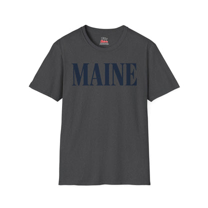 Maine Unisex Softstyle T Shirt State Name Graphic Tee