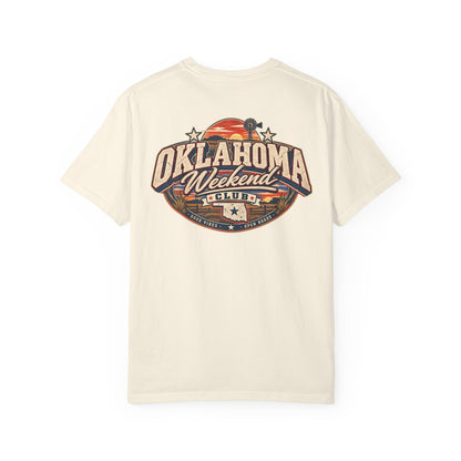 Oklahoma Weekend Club Unisex Comfort Color 1717 Streetwear Graphic Tee