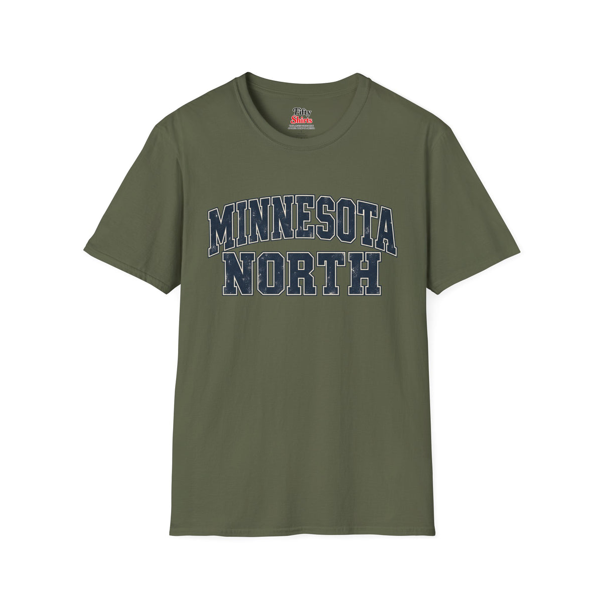 Minnesota North Unisex Softstyle T Shirt State Name Graphic Tee