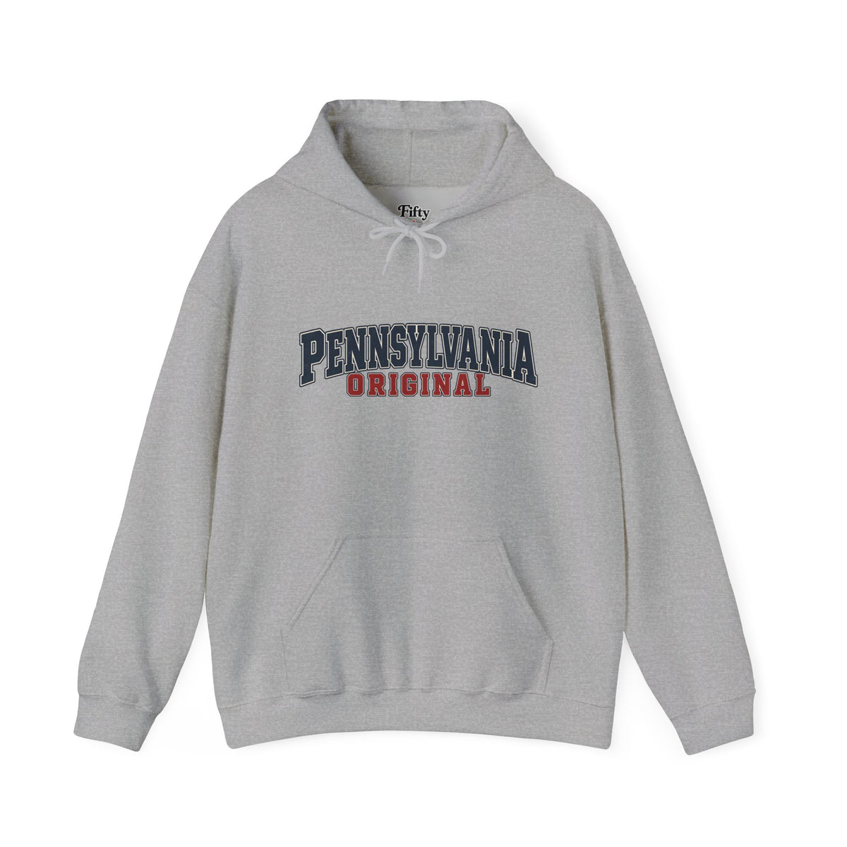 Pennsylvania Original Unisex Hoodie State Name Graphic