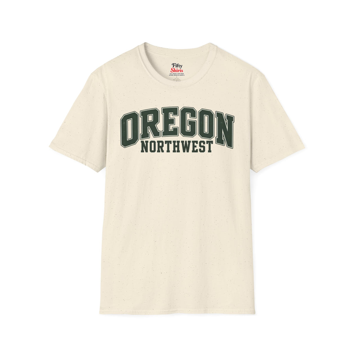 Oregon Northwest Unisex Softstyle T Shirt State Name Graphic Tee