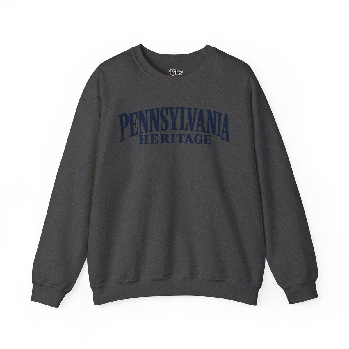 Pennsylvania Heritage Unisex Crewneck Sweatshirt State Name Graphic