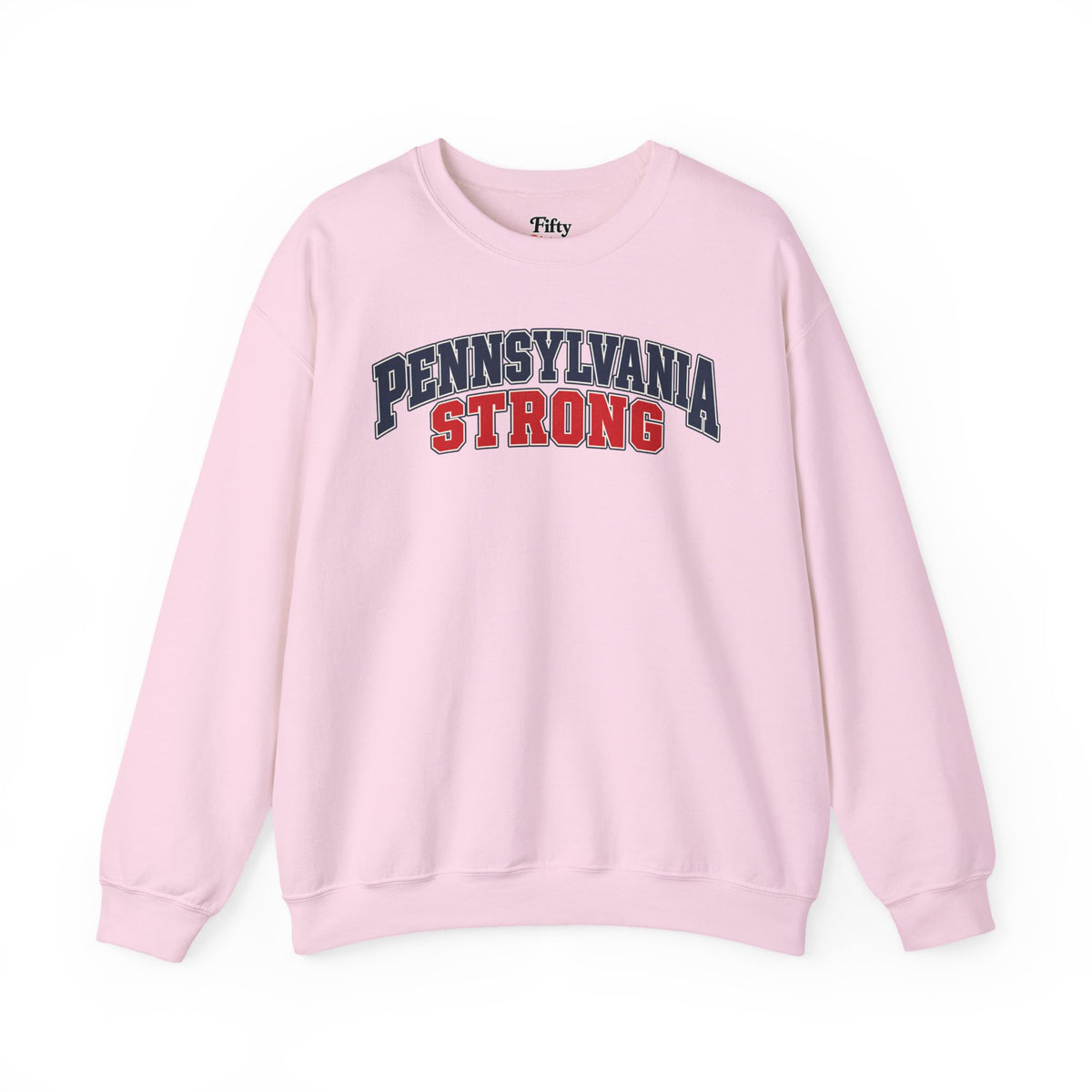 Pennsylvania Strong Unisex Crewneck Sweatshirt State Name Graphic