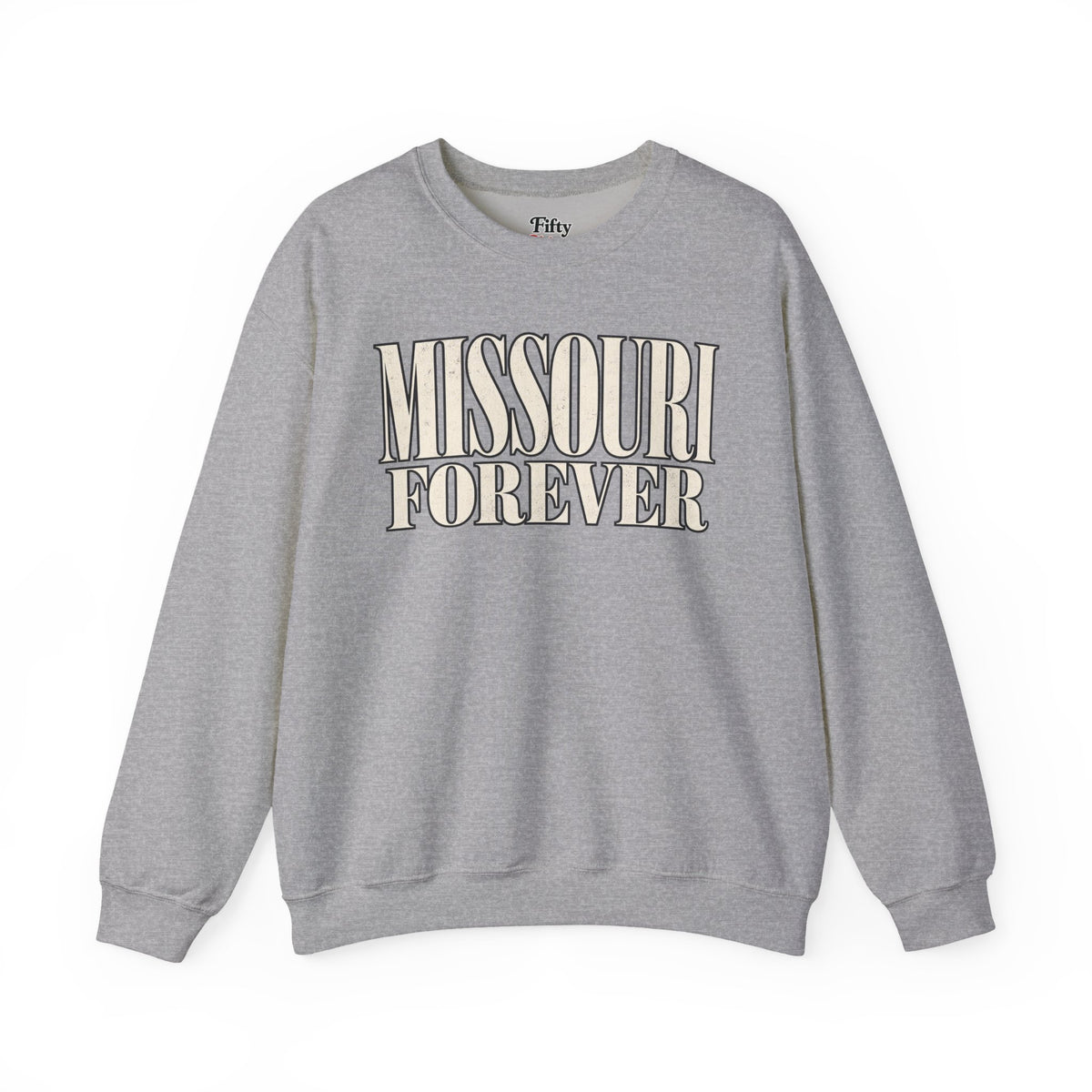 Missouri Forever Unisex Crewneck Sweatshirt State Name Graphic