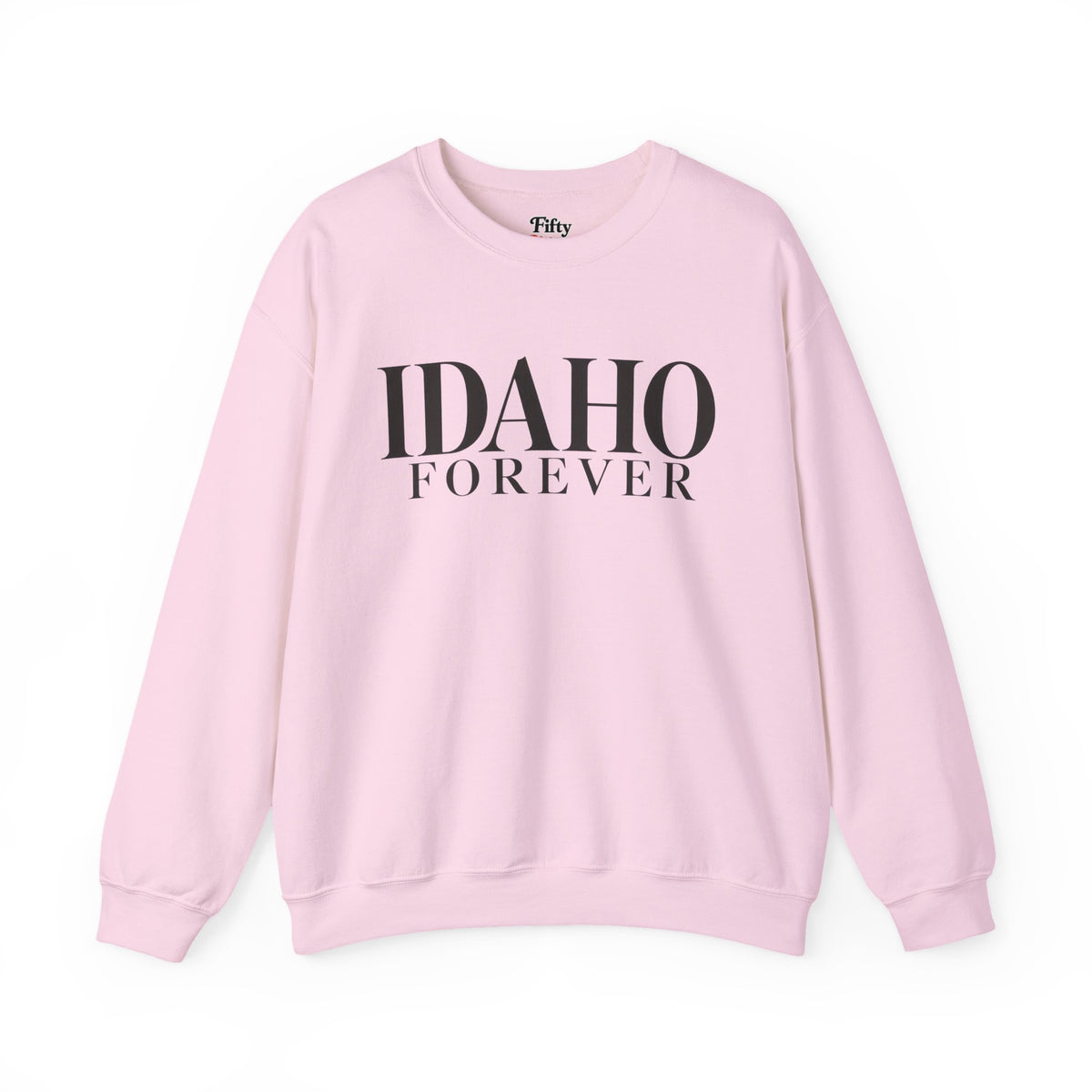 Idaho Forever Unisex Crewneck Sweatshirt State Name Graphic
