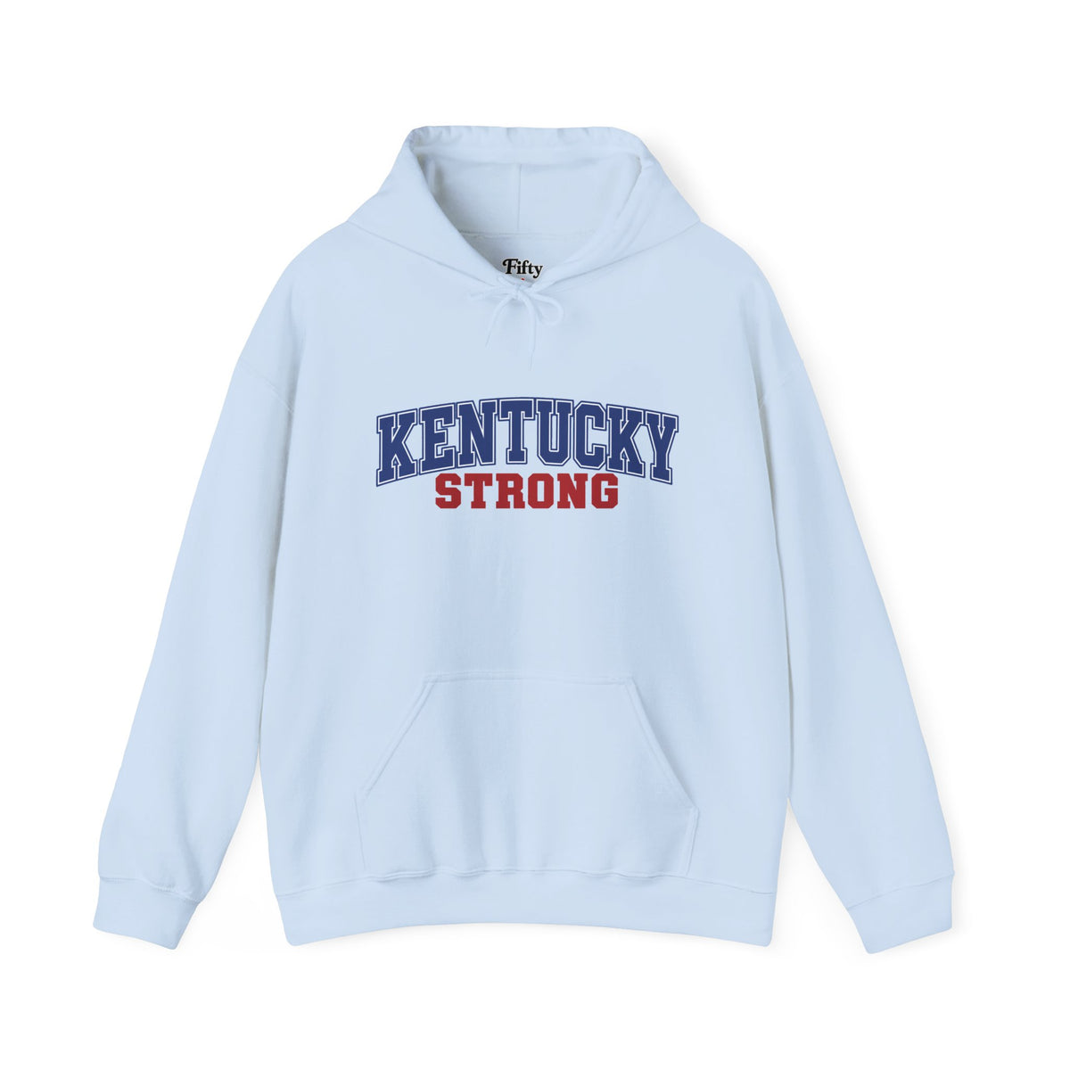 Kentucky Strong Unisex Hoodie State Name Graphic