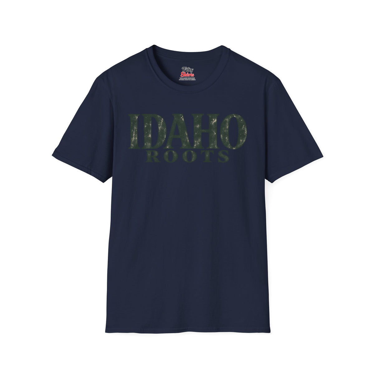 Idaho Roots Unisex Softstyle T Shirt State Name Graphic Tee