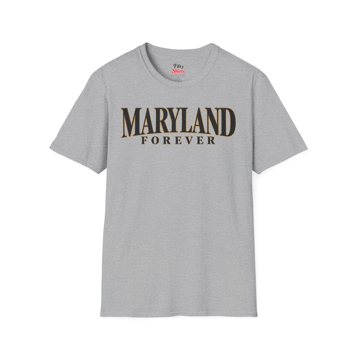 Maryland Forever Unisex Softstyle T Shirt State Name Graphic Tee