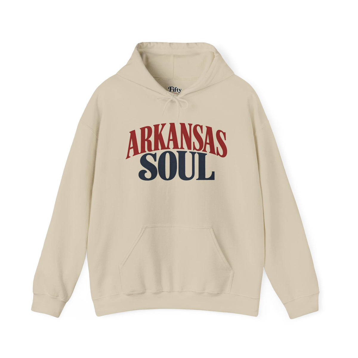 Arkansas Soul Unisex Hoodie State Name Graphic