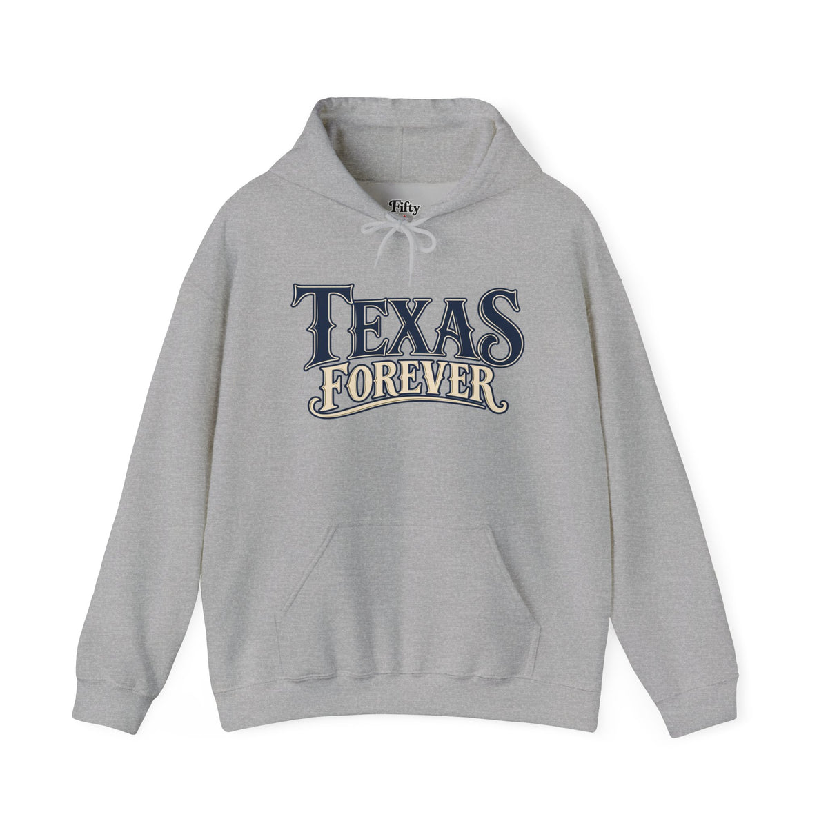 Texas Forever Unisex Hoodie State Name Graphic
