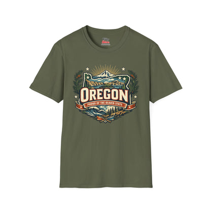 Oregon State Pride Unisex Softstyle T Shirt State Pride Graphic Tee Collections FS03