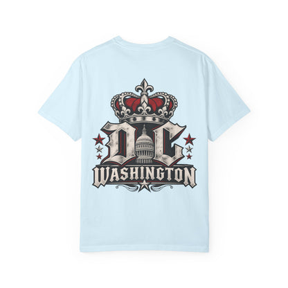 Washington DC Crown Unisex Comfort Color 1717 Streetwear Graphic Tee