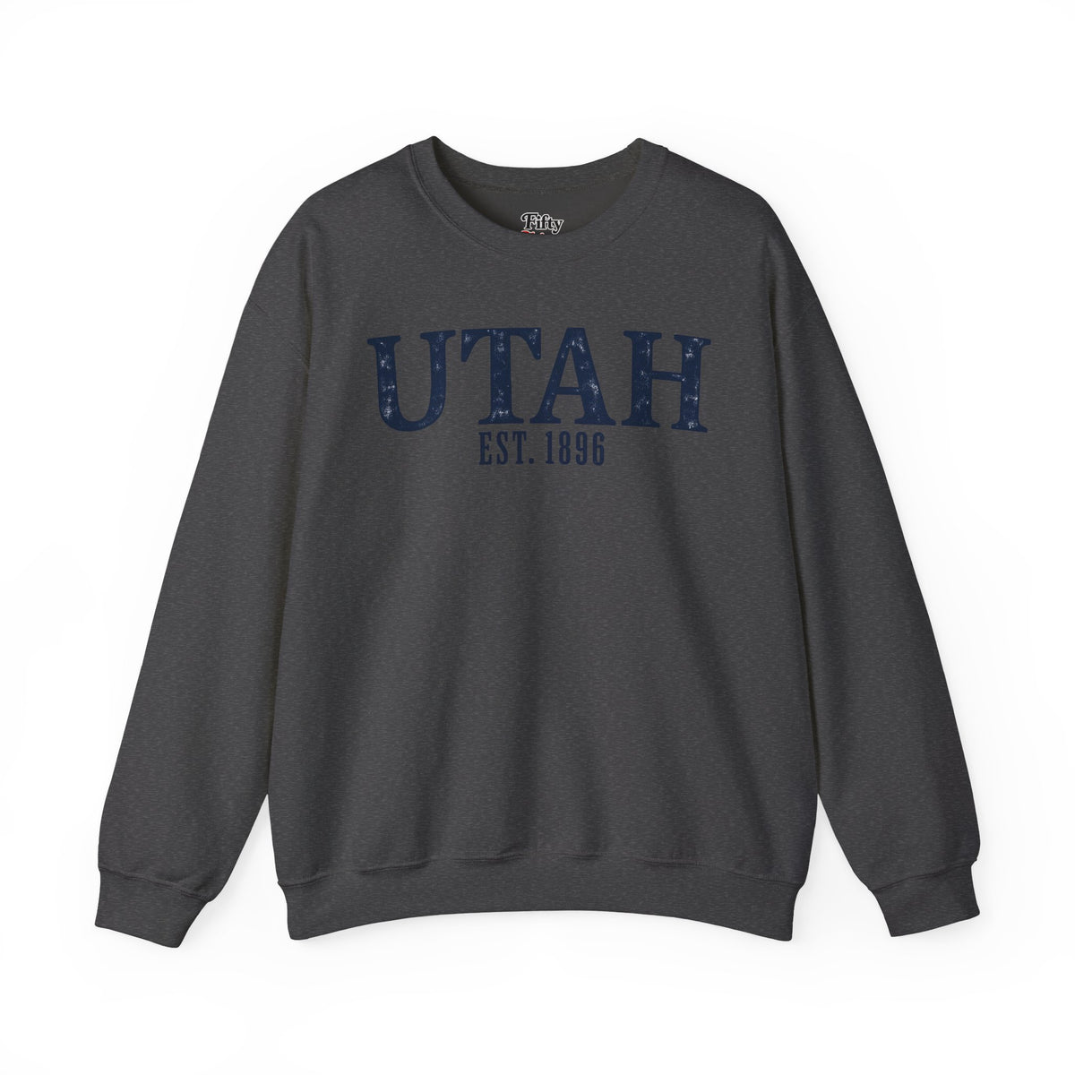 Utah Est. 1896 Unisex Crewneck Sweatshirt State Name Graphic