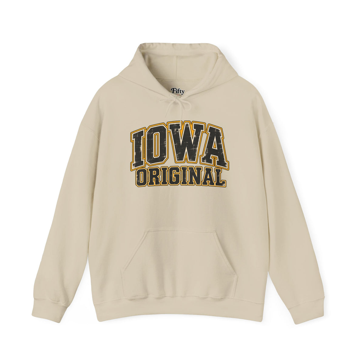 Iowa Original Unisex Hoodie State Name Graphic