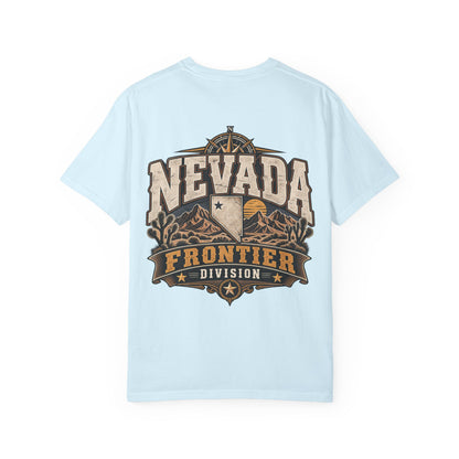 Nevada Frontier Division Unisex Comfort Color 1717 Streetwear Graphic Tee