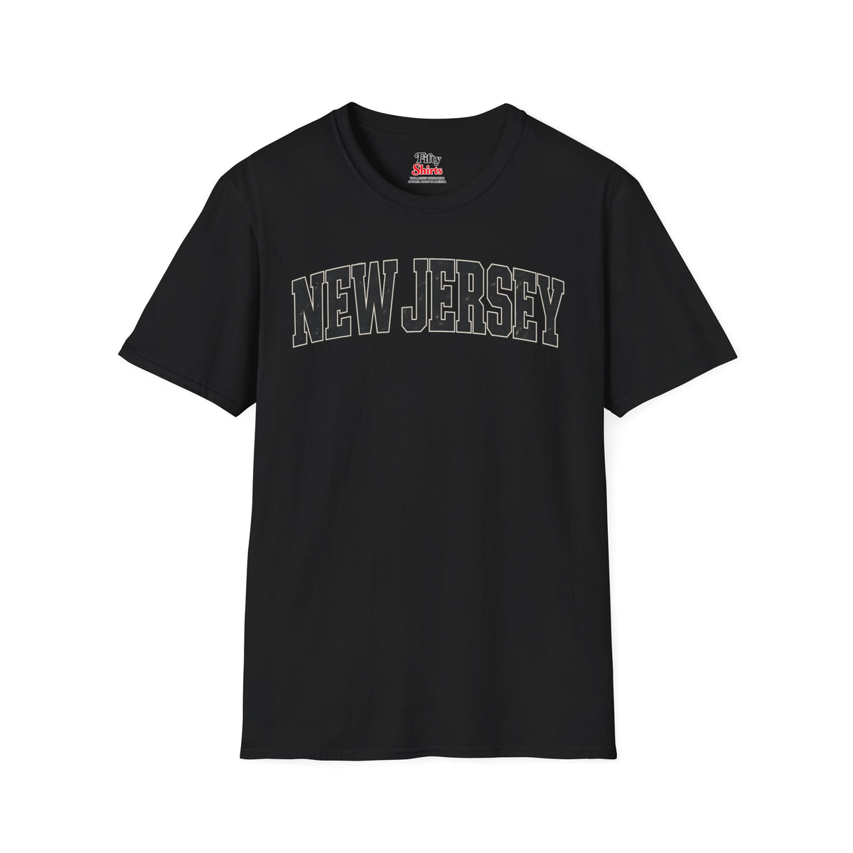 New Jersey Unisex Softstyle T Shirt State Name Graphic Tee