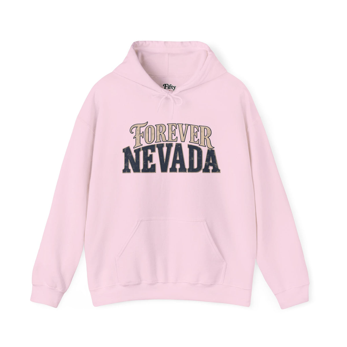 Forever Nevada Unisex Hoodie State Name Graphic