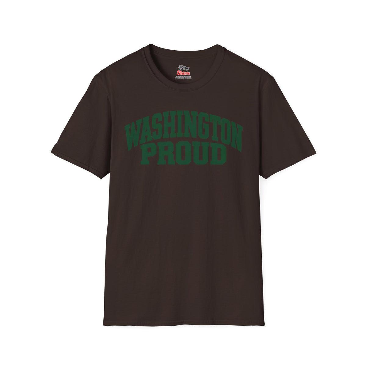 Washington Proud Unisex Softstyle T Shirt State Name Graphic Tee