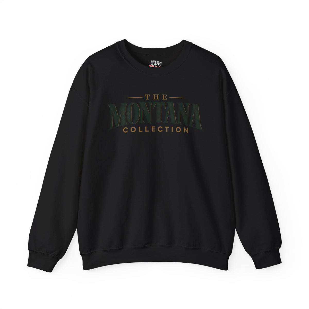 The Montana Collection Unisex Crewneck Sweatshirt State Name Graphic