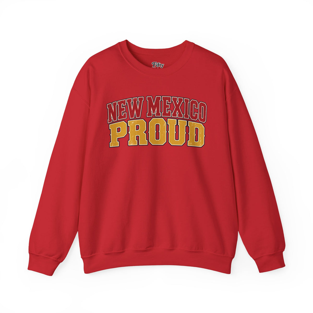 New Mexico Proud Unisex Crewneck Sweatshirt State Name Graphic