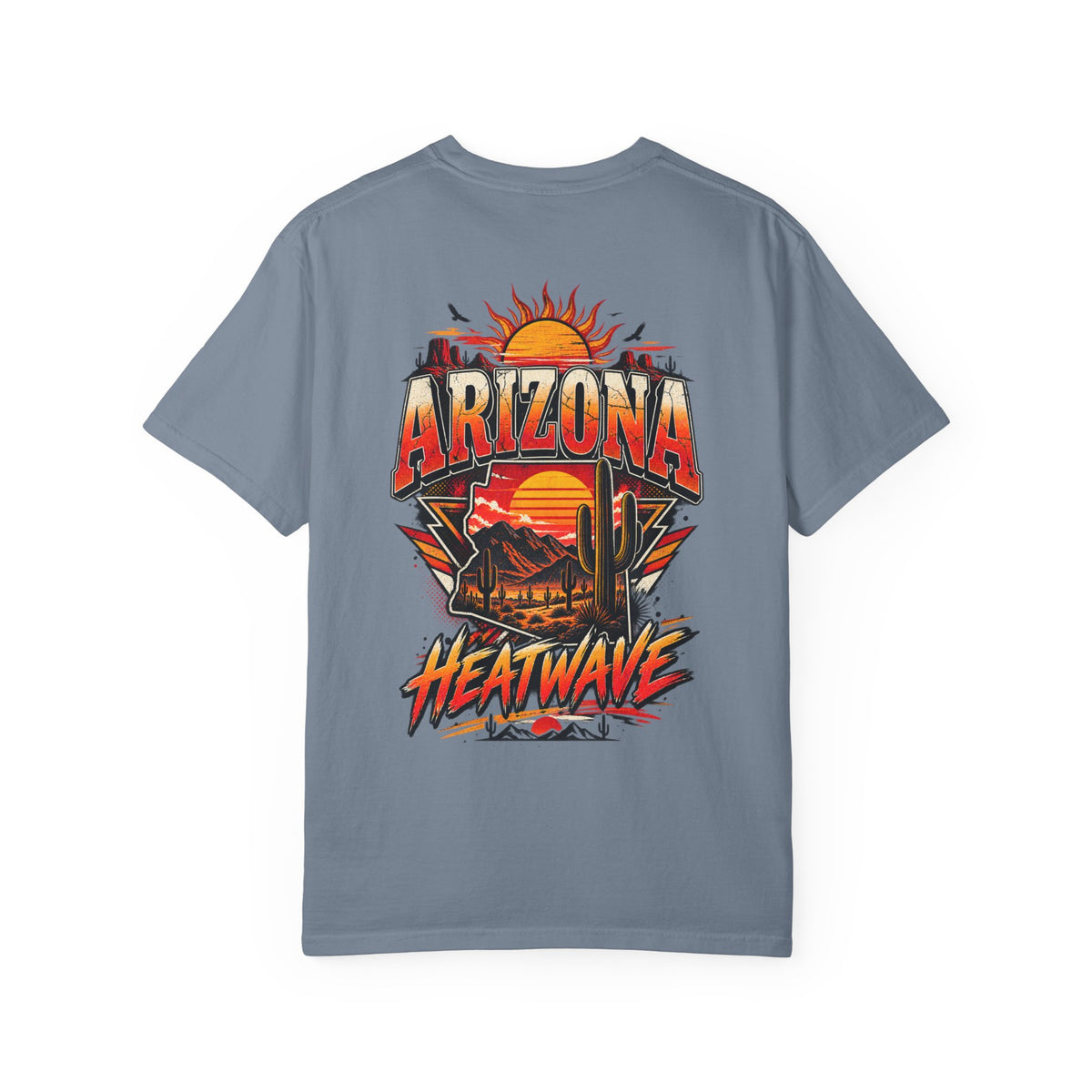 Arizona Heatwave  Unisex Comfort Color 1717 Streetwear Graphic Tee