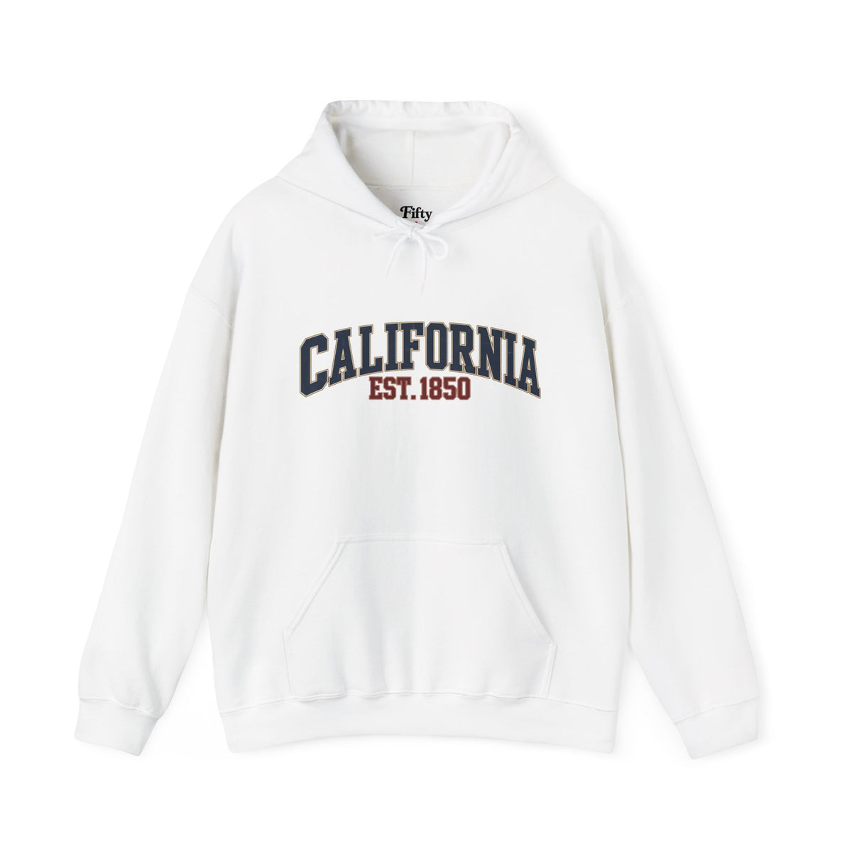 California Est. 1850 Unisex Hoodie State Name Graphic