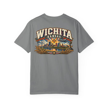 Wichita Kansas Unisex Comfort Color 1717 Streetwear Graphic Tee