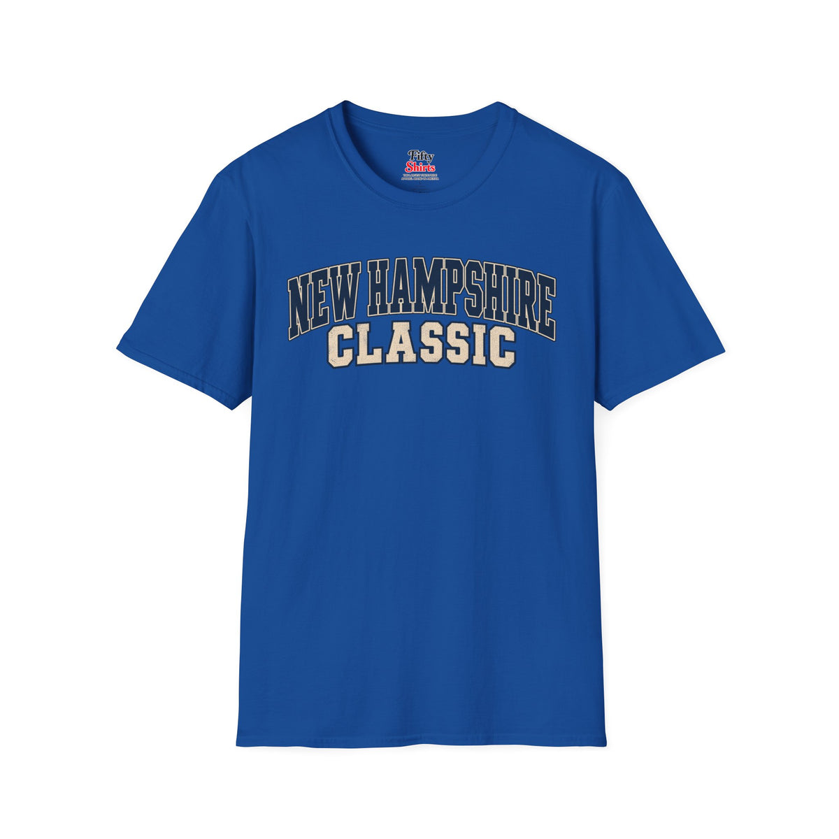 New Hampshire Classic Unisex Softstyle T Shirt State Name Graphic Tee