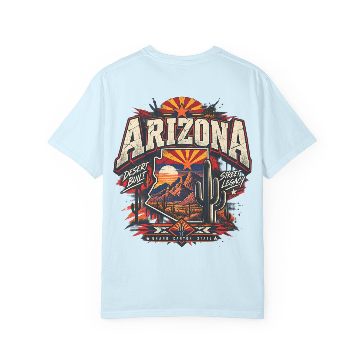 Arizona Street Legacy  Unisex Comfort Color 1717 Streetwear Graphic Tee
