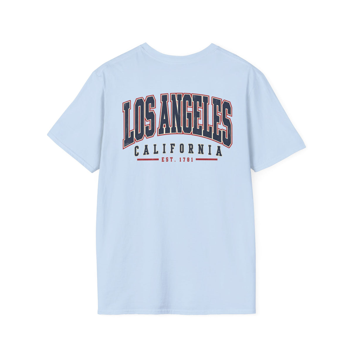 Los Angeles Varsity  Est. 1781 Unisex Softstyle Graphic Tee