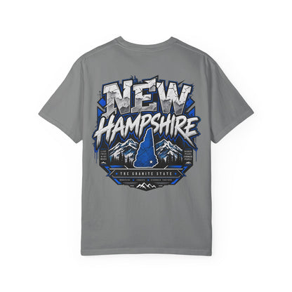 New Hampshire Mountain Club Unisex Comfort Color 1717 Streetwear Graphic Tee
