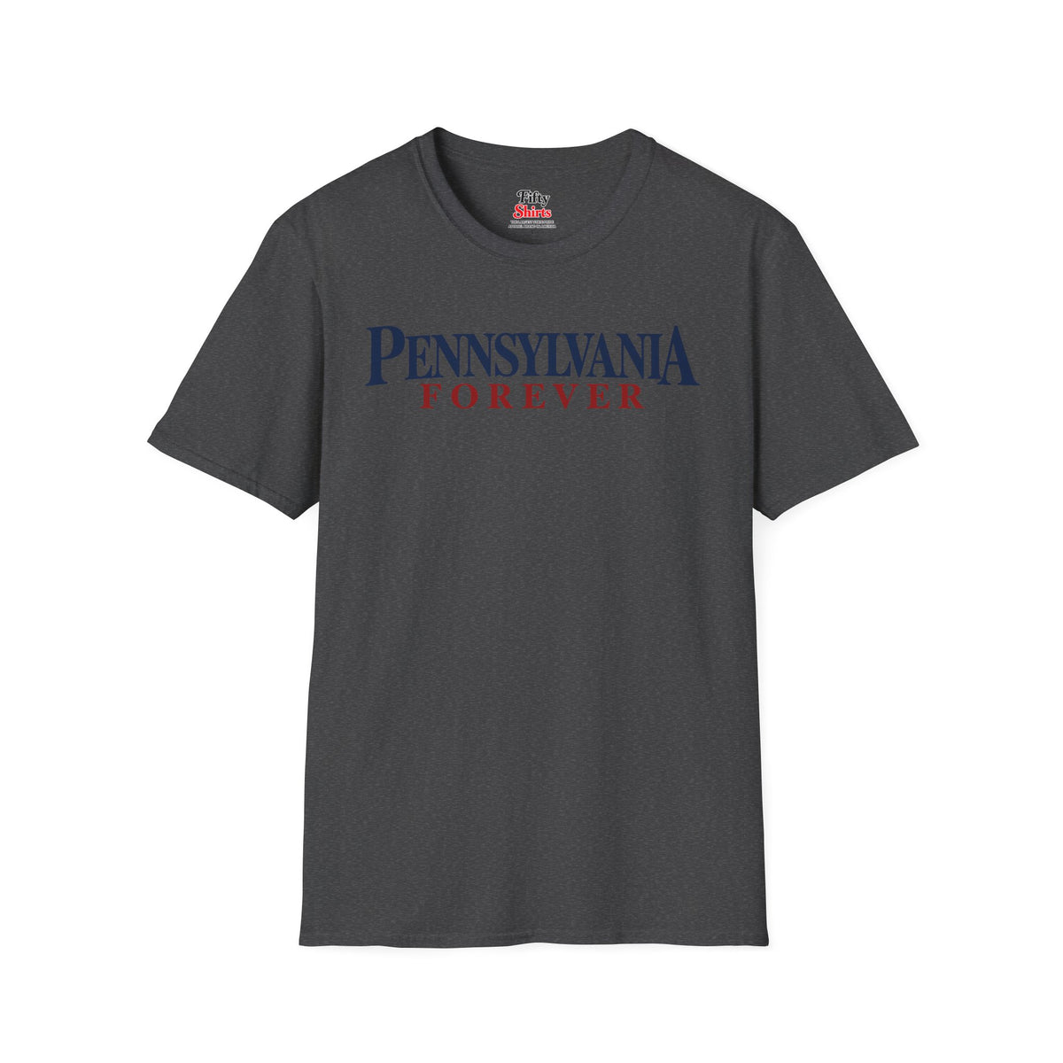Pennsylvania Forever Unisex Softstyle T Shirt State Name Graphic Tee
